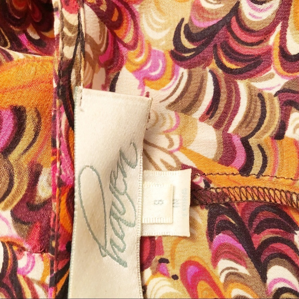 Haven Silk Pattern Print Romper - Picture 6 of 6